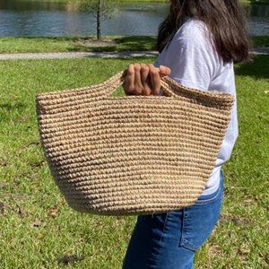 Natural Handbag. Made of natural fibers (Fique)